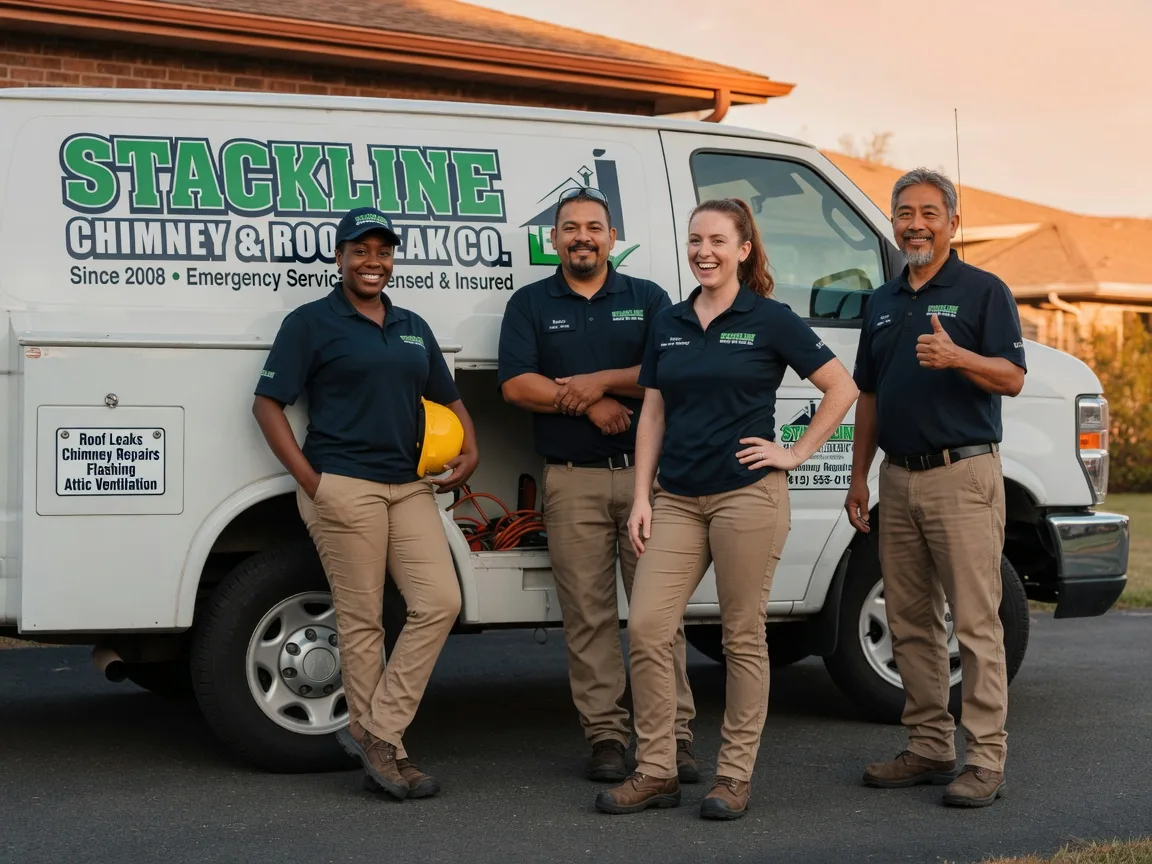 Chimney flashing repair company in Pecan Gap, TX